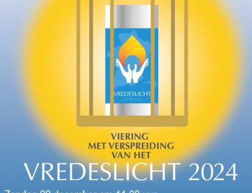 Vredeslicht in Heilig Hartkerk Overhoven